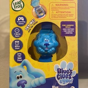 **SOLD**NEW IN BOX blues clues leapfrog learning watch